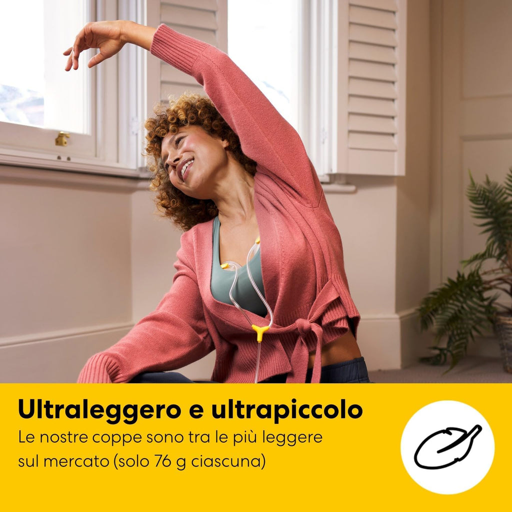 Medela - Tiralatte Fs Mini Hands Free Doppio