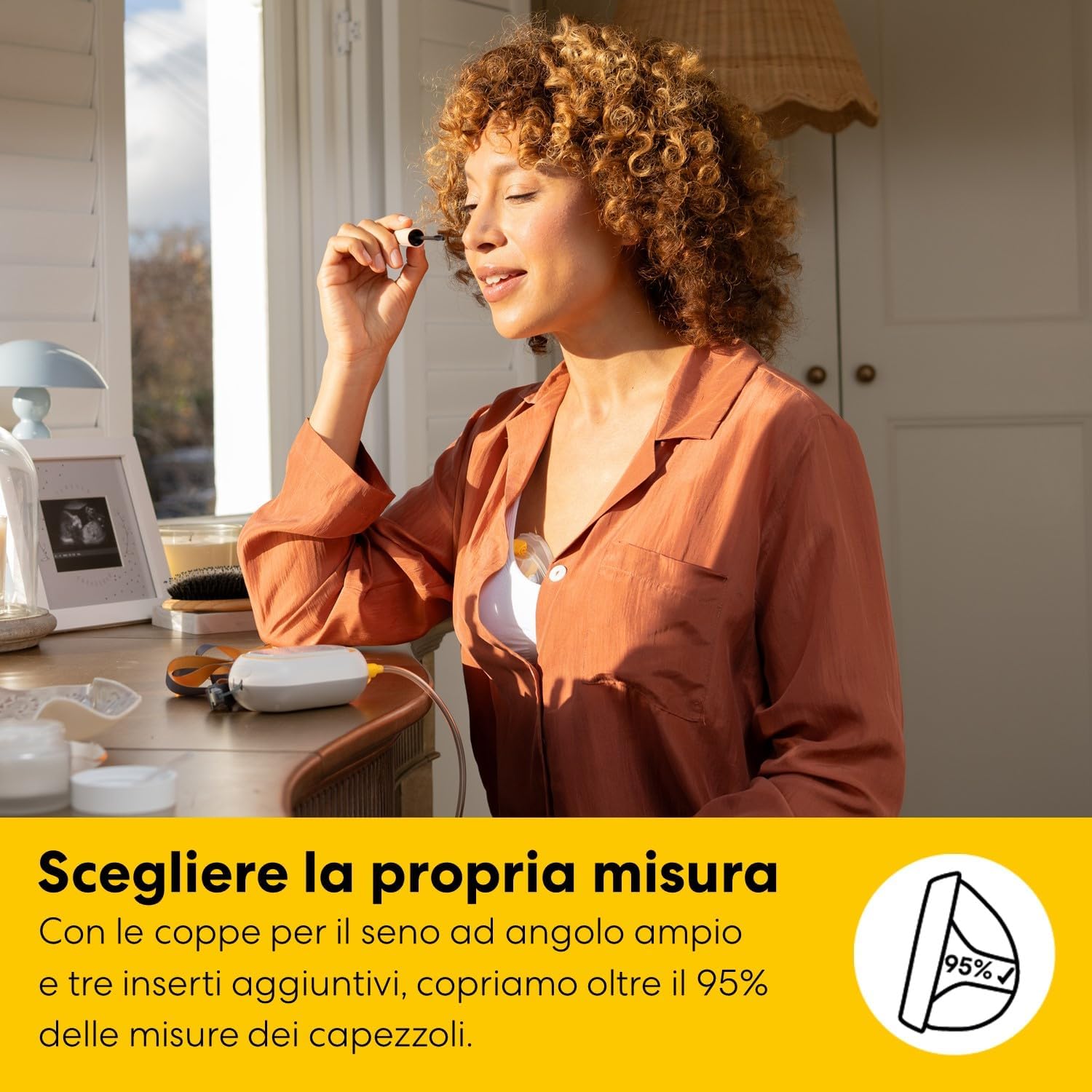 Medela - Tiralatte Fs Mini Hands Free Doppio