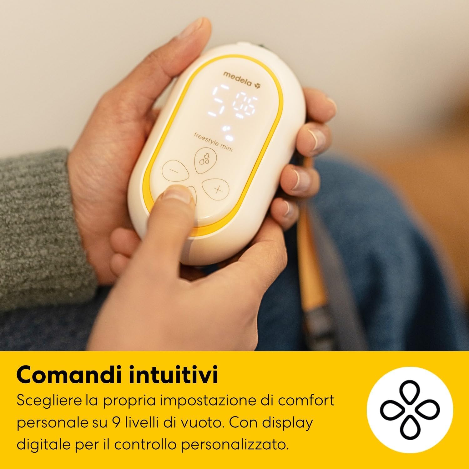 Medela - Tiralatte Freestyle Mini Hands Free Singolo
