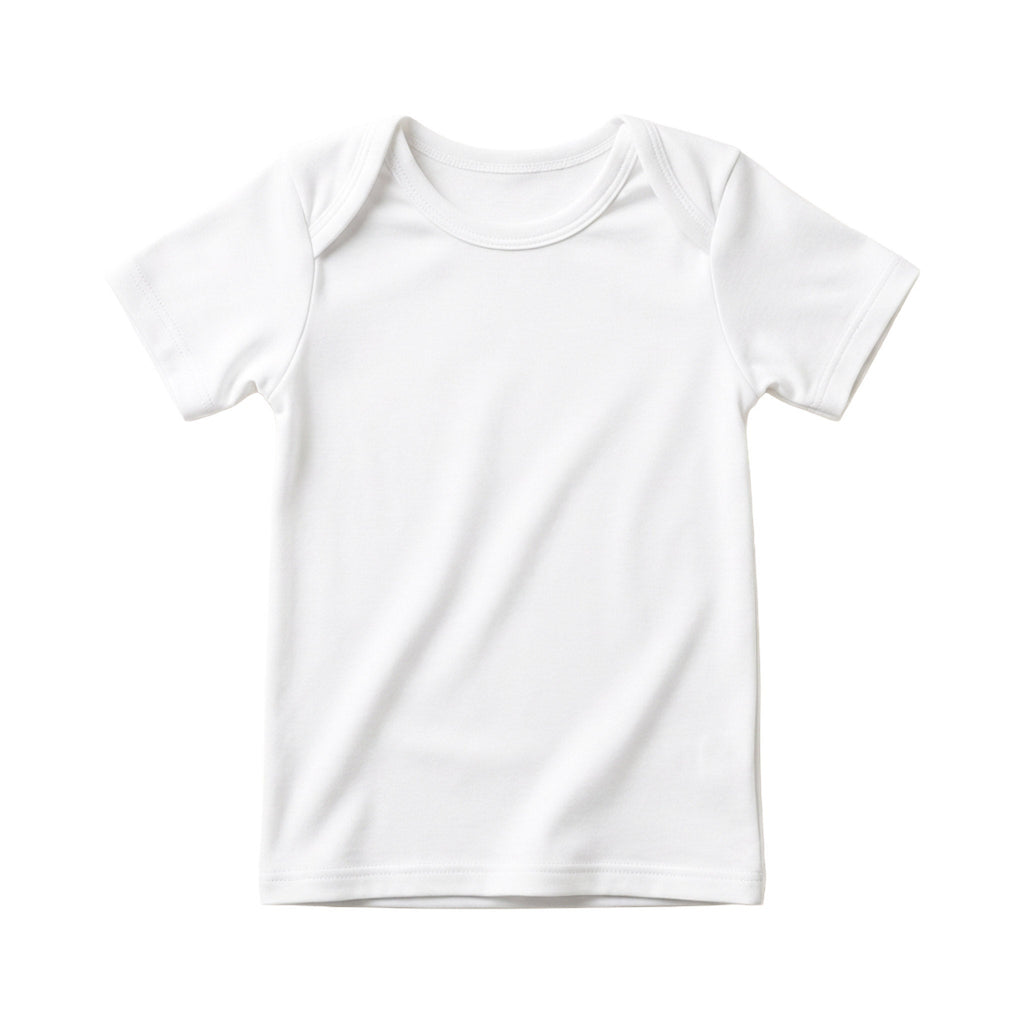 MySanity - Maglietta baby manica corta in bamboo bielastico