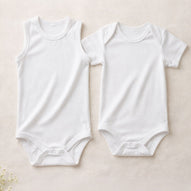 Mysanity - Body neonato senza maniche in bamboo bielastico
