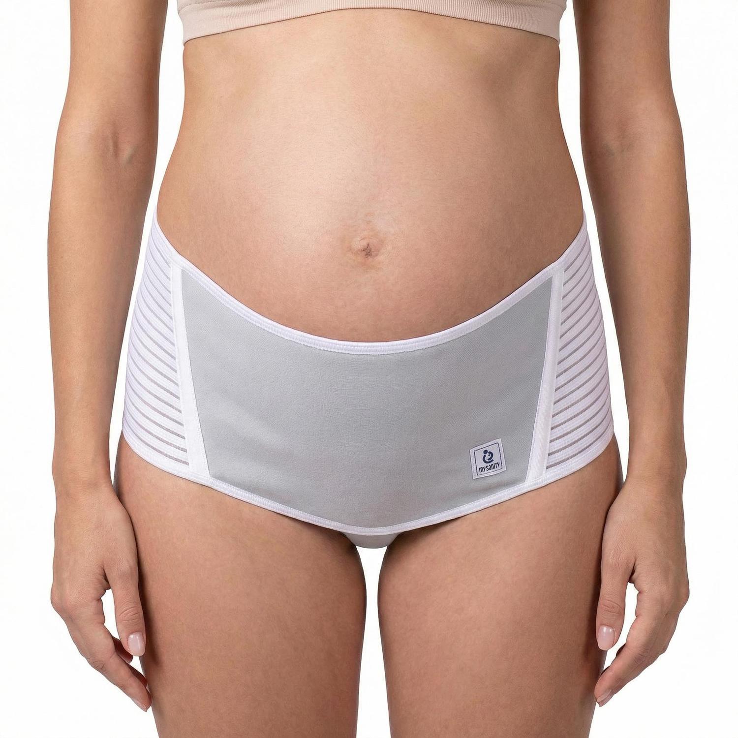 Mysanity - Fascia Gravidanza Belly Belts Bianco