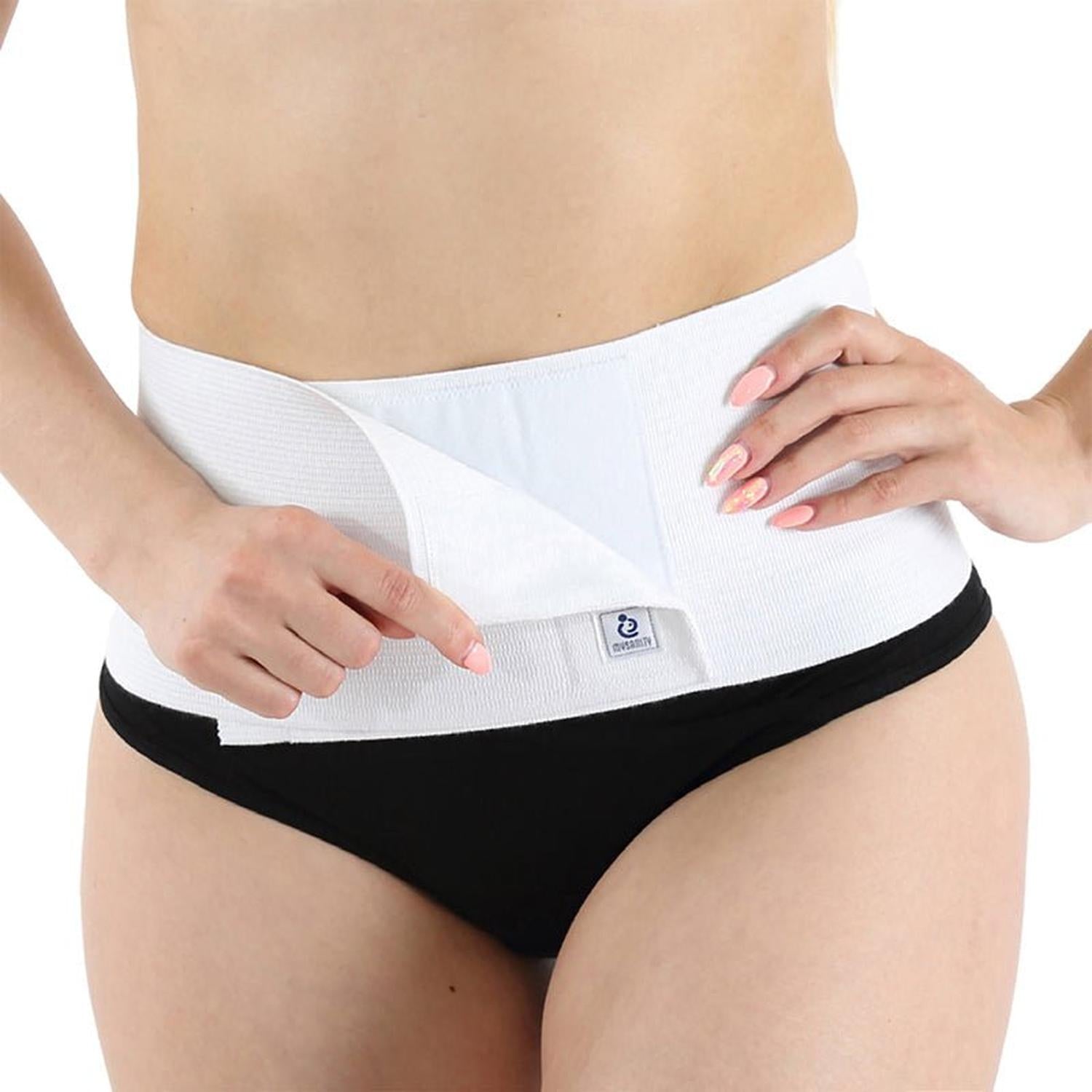 Mysanity - Fascia a Cintura Post Parto Bianco