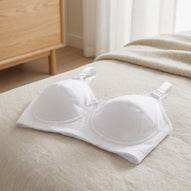 Mysanity - Reggiseno Allattamento Cotone Coppa C Bianco