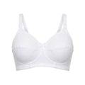 Mysanity - Reggiseno Allattamento Cotone Coppa D Bianco