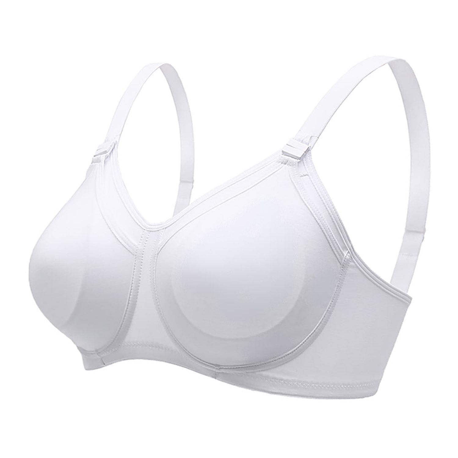 Mysanity - Reggiseno Allattamento Cotone Preformato Coppa C Bianco