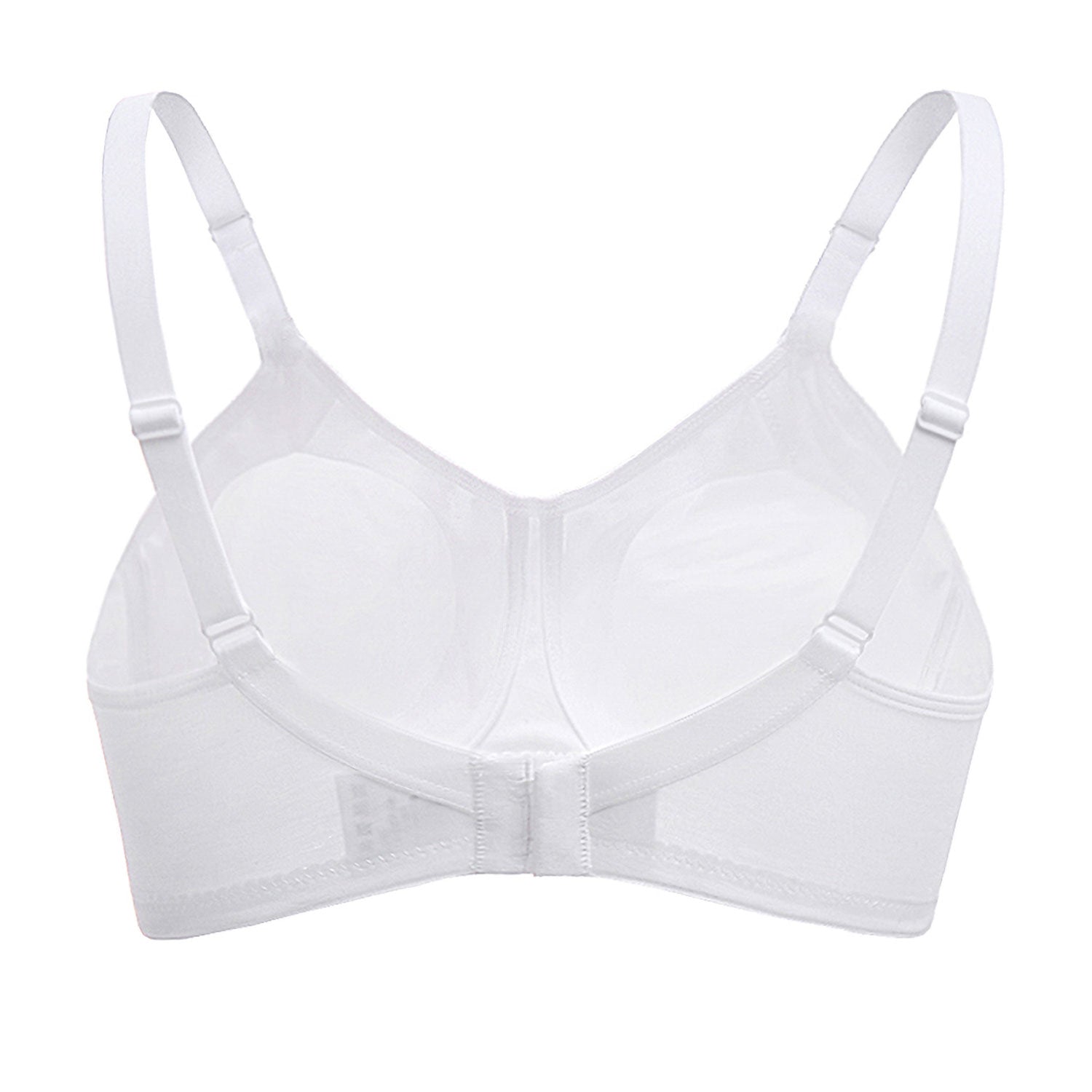 Mysanity - Reggiseno Allattamento Cotone Preformato Coppa C Bianco