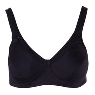 Mysanity - Reggiseno Allattamento Fibra Cava Coppa C Nero