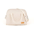 Nanan - Borsa mamma in tessuto beige