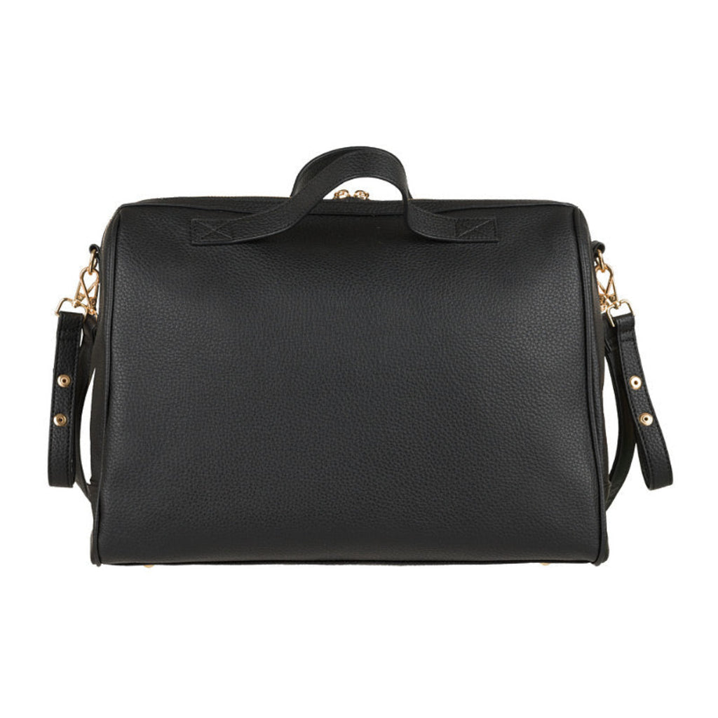 Nanan - Borsa nera da passeggio con fasciatoio