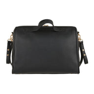 Nanan - Borsa nera da passeggio con fasciatoio