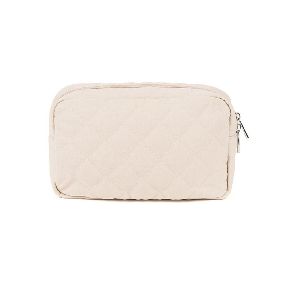 Nanan - Pochette in tessuto beige