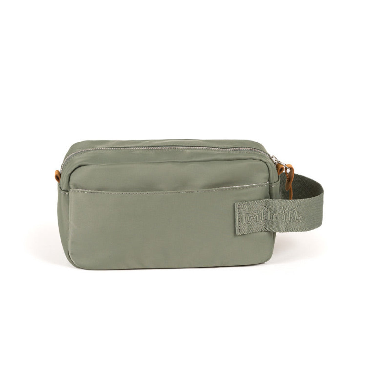 Nanan - Pochette verde in nylon
