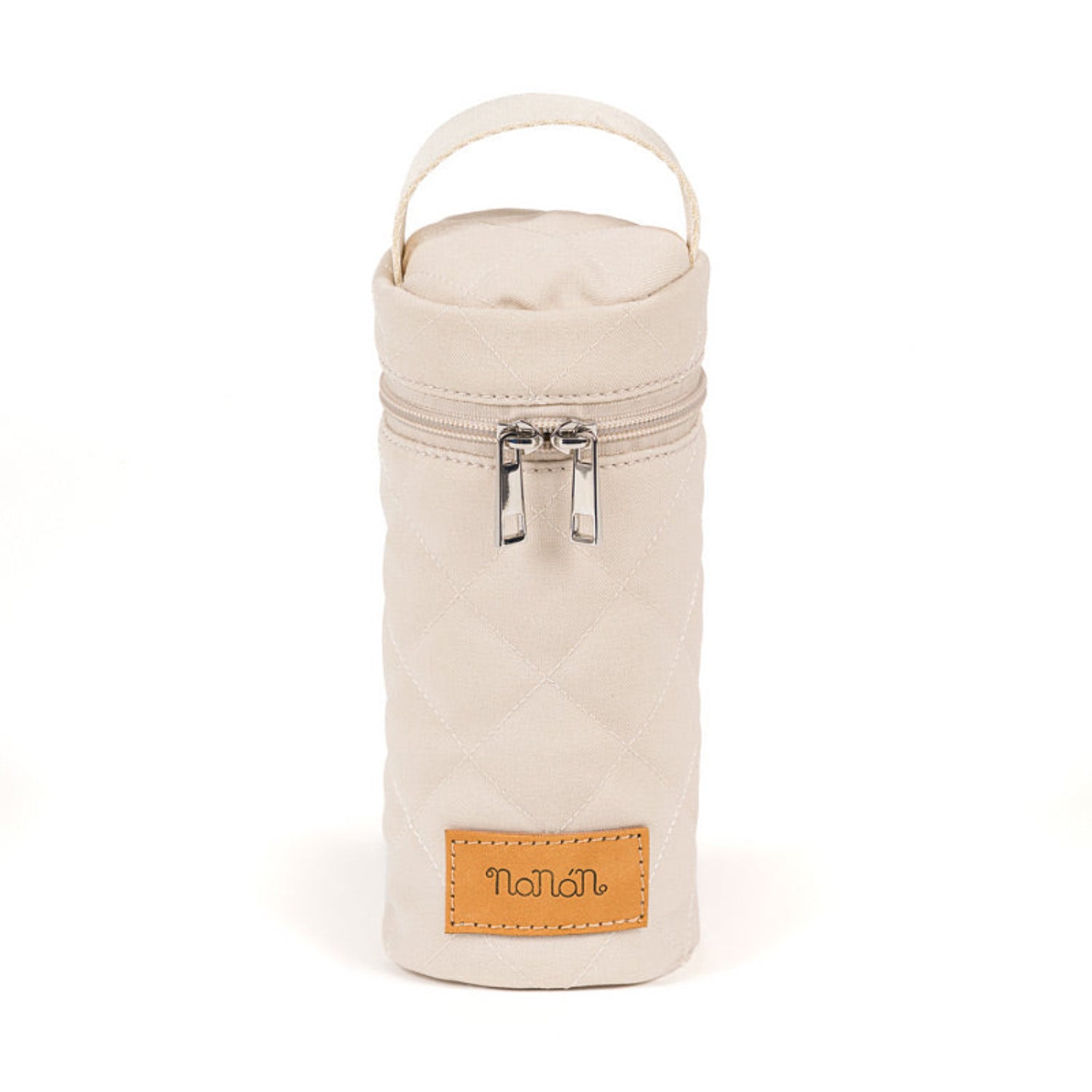 Nanan - Portabiberon in tessuto beige