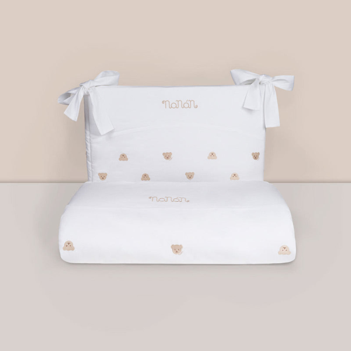 Nanan - Teddy Tato Set Piumone e Paracolpi 4 pezzi