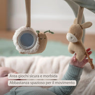 Nattou - Tappeto pouf con archi Loulou