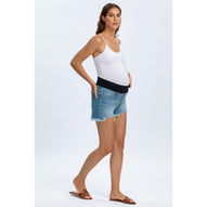 ORIGINAL SHORTS W013 - Pantaloncini Premaman in Denim