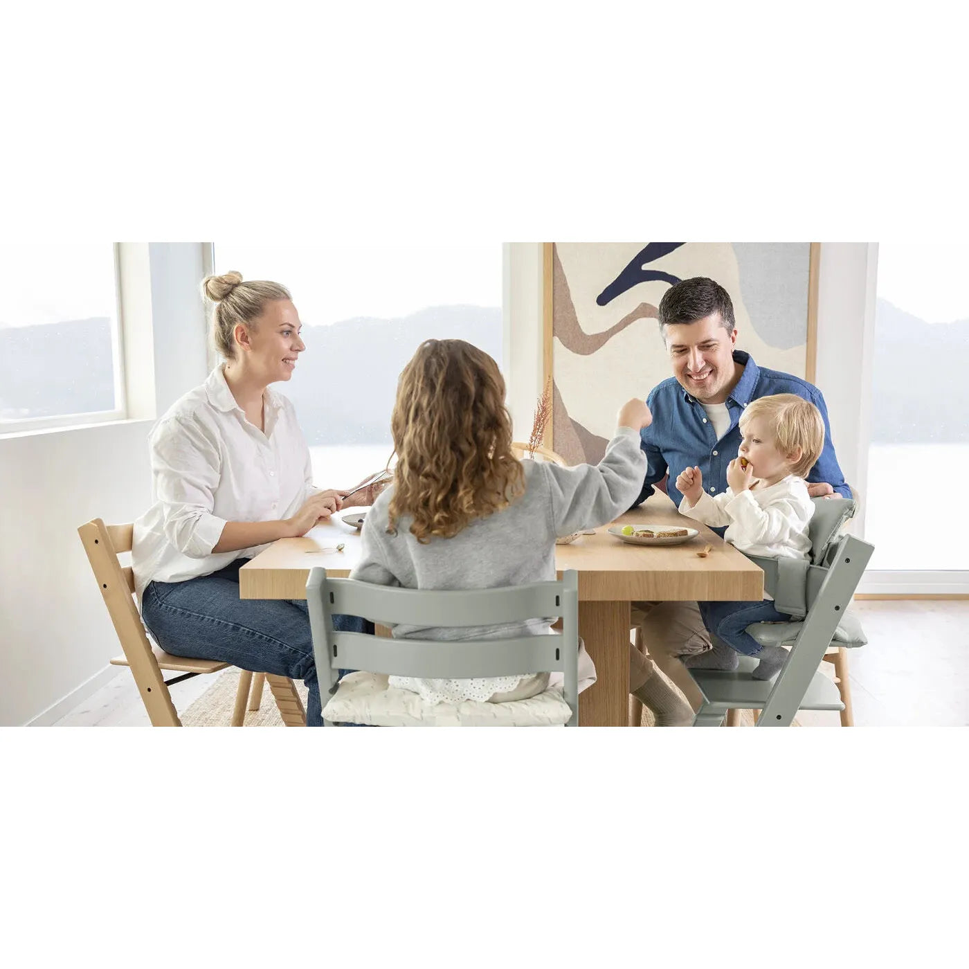 STOKKE - Sedia Tripp Trapp + Baby Set² Omaggio