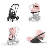 Cybex - Trio Mios: Seat Pack + Carrycot + Cloud T isize Car Seat + "Kit Mamma 2023" Case