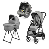 Peg Perego - Trio Veloce New Con Culla Belvedere + Primo Viaggio SLK R129
