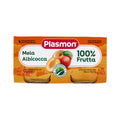 Plasmon - Omogeneizzato Frutta Mela Albicocca: Confezione 2x80 gr