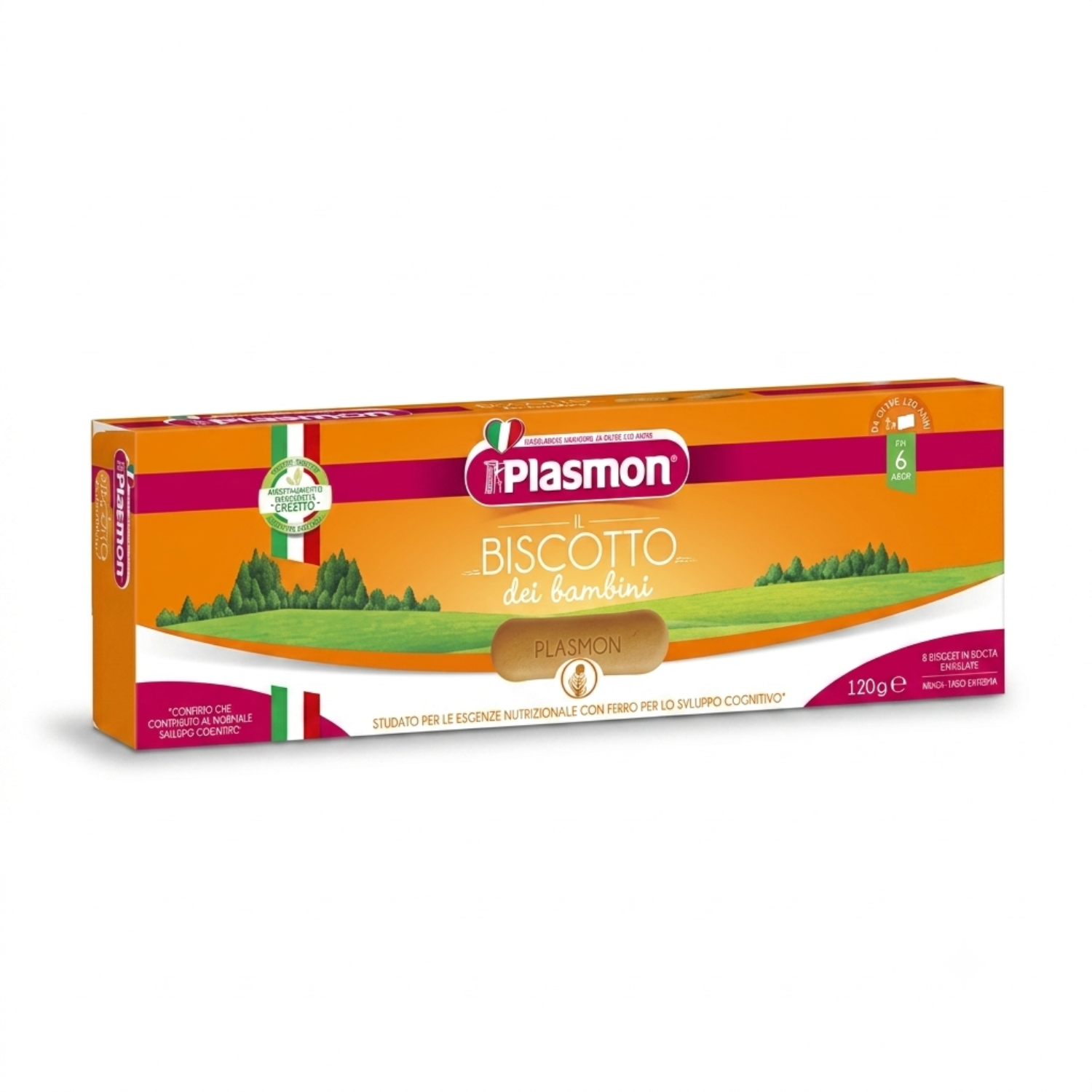 Plasmon - Biscotto: Confezione 120 gr