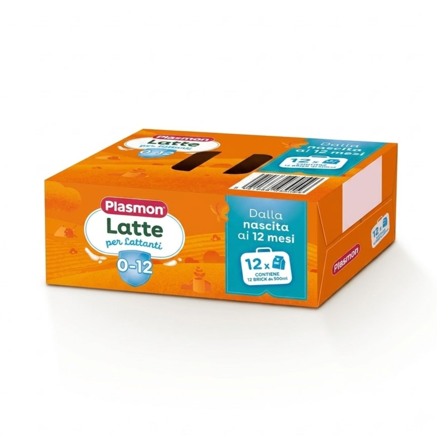 Plasmon - Latte liquido 0-12 mesi 12x500 ml