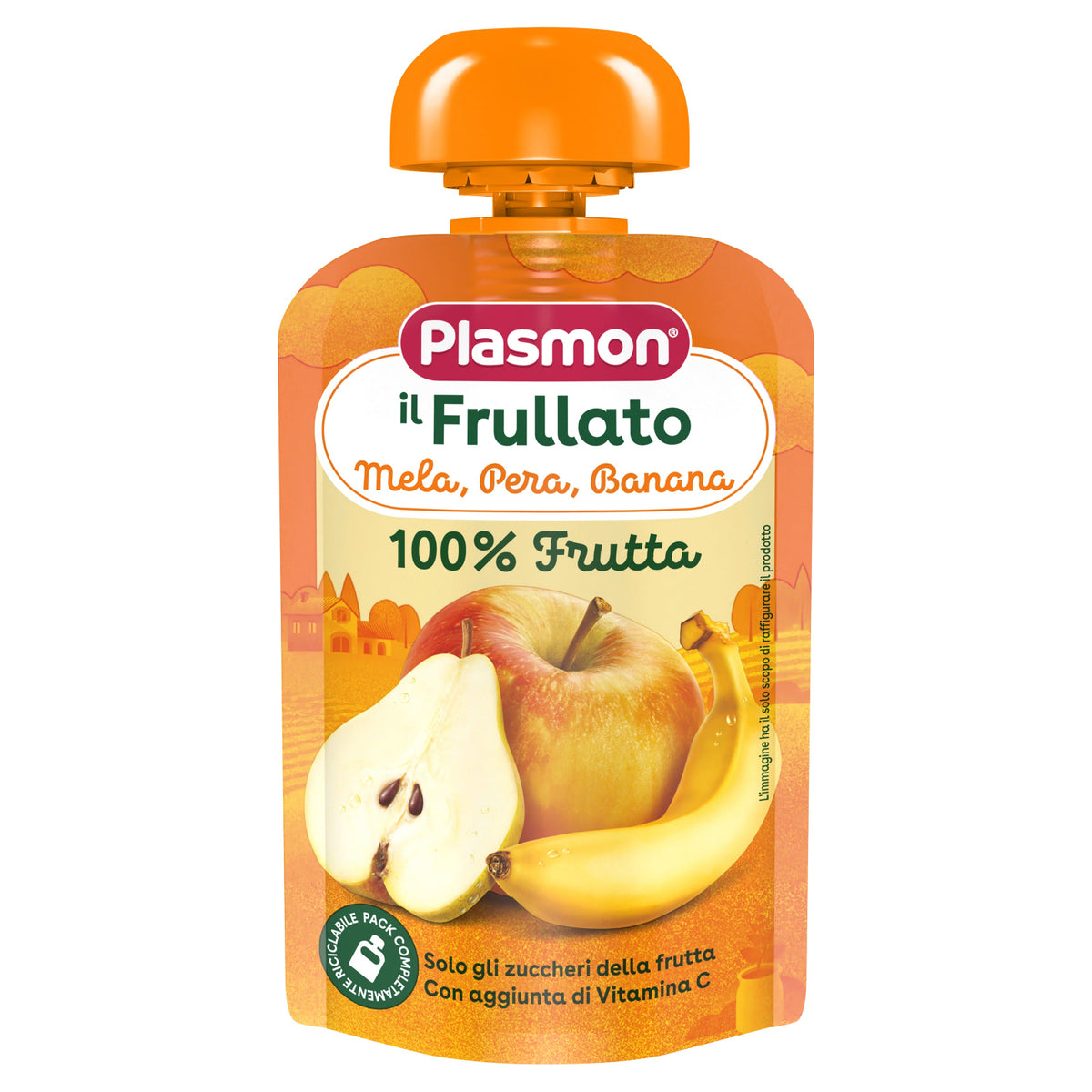 Plasmon - Spremi Gusta Frutta Mista: Confezione 100 gr