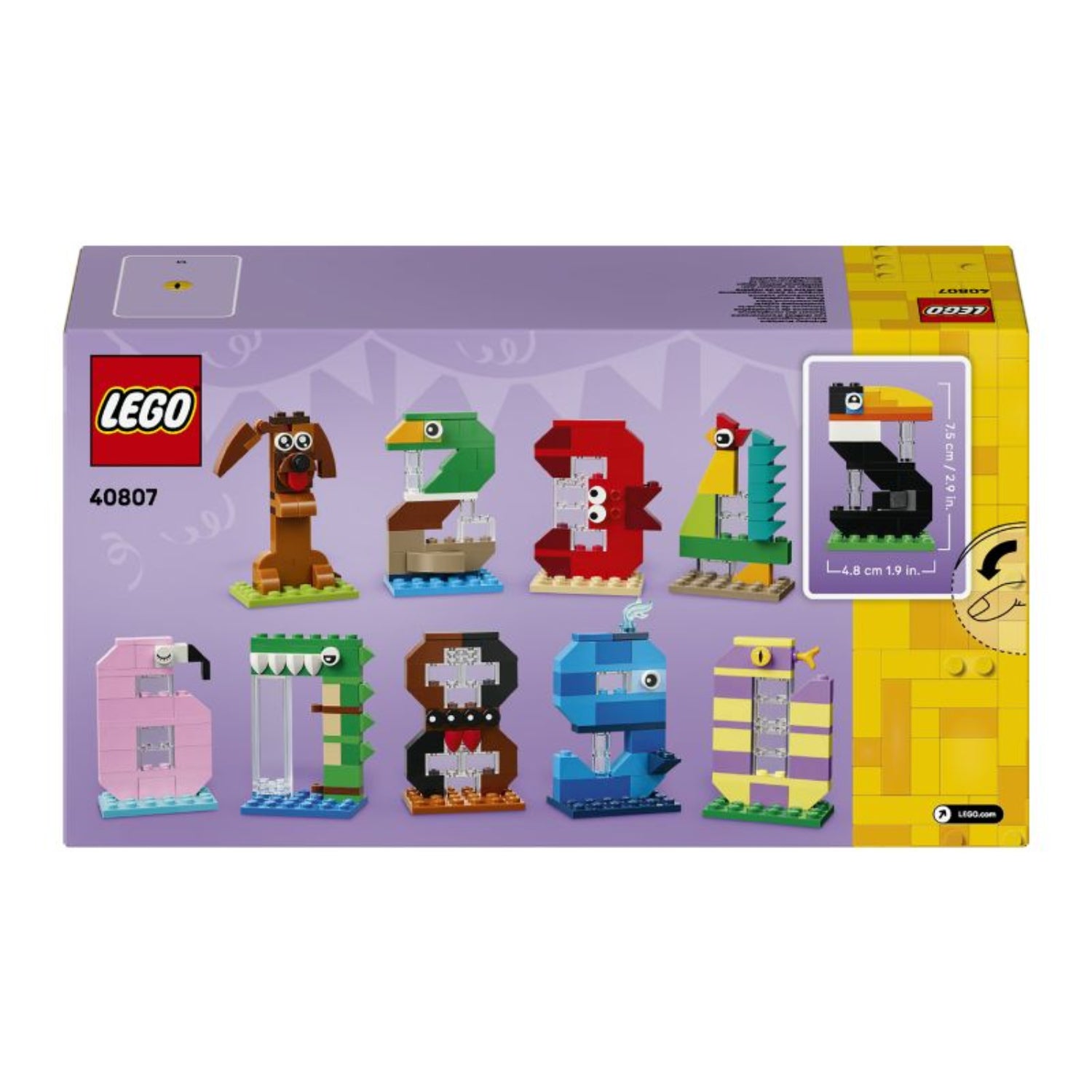 LEGO - Seasons And Occasions Numeri Del Compleanno 40807