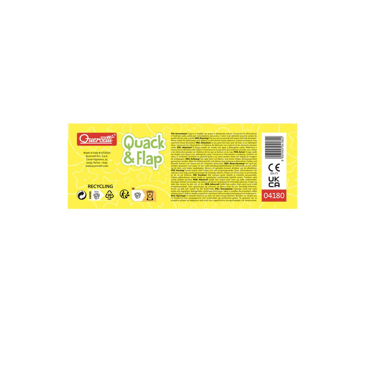 Quercetti - Quack & Flap