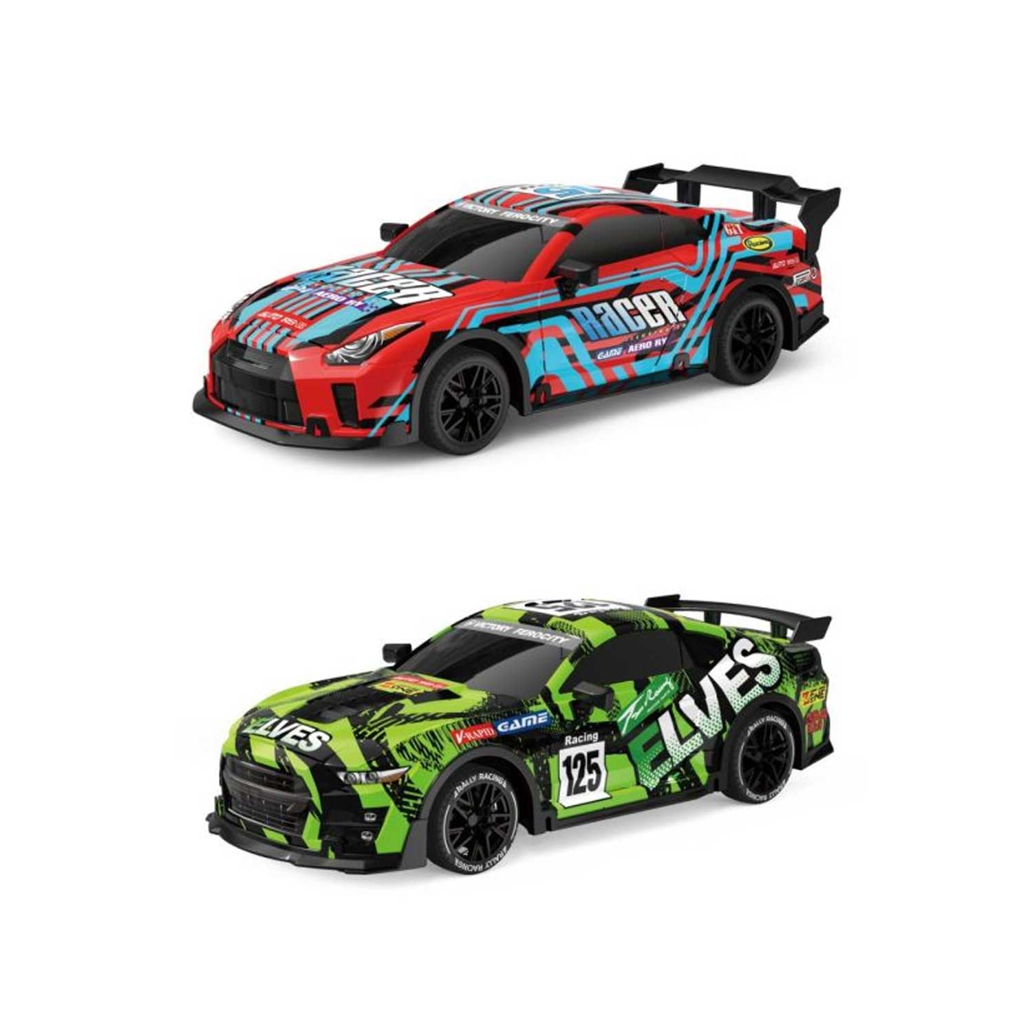 Re.El Toys - Flash Racer: Big Wheels