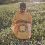 Sassi - Poncho impermeabile per bambini