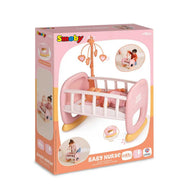 Smoby - Baby Nurse Cradle with Carousel