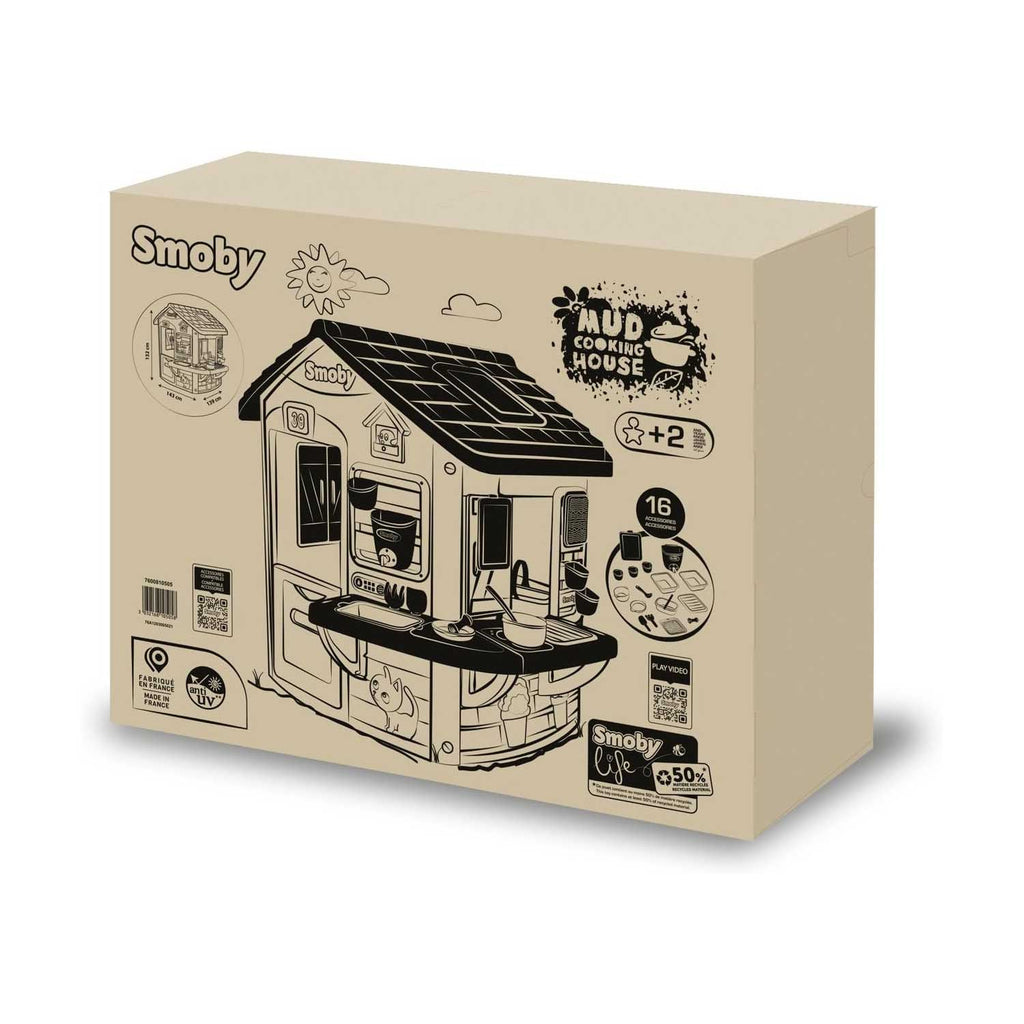 Smoby - Life Casetta Dei Pasticci Mud Cooking House