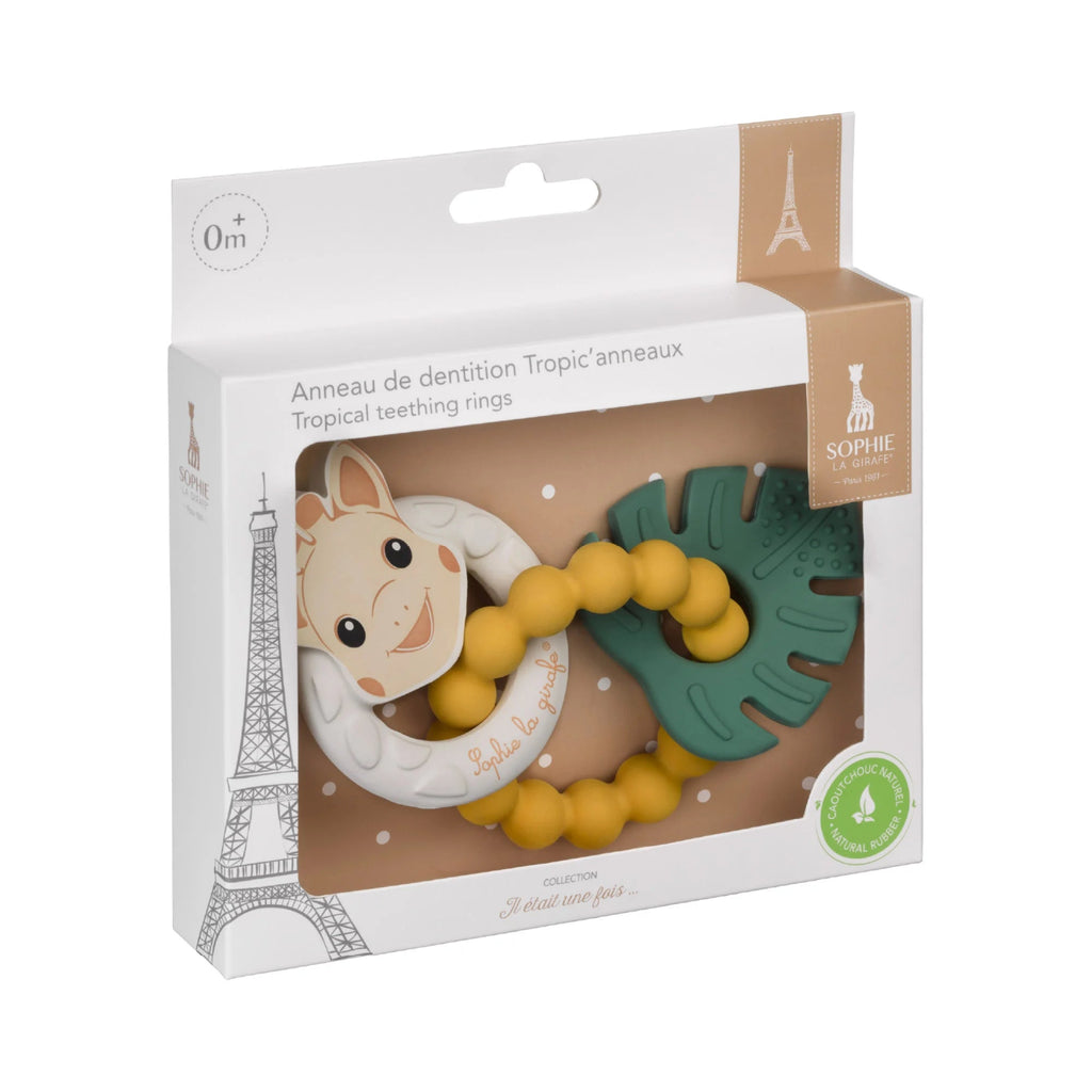 Sophie la girafe - Anello da dentizione Tropic'rings Multicolore