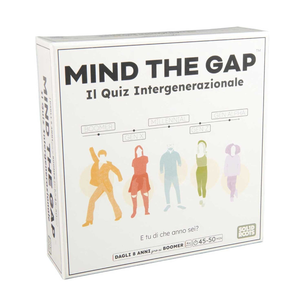 Spin Master -  Mind The Gap Il Quiz Intergenerazionale, Domande dalla Gen Alpha ai Boomer