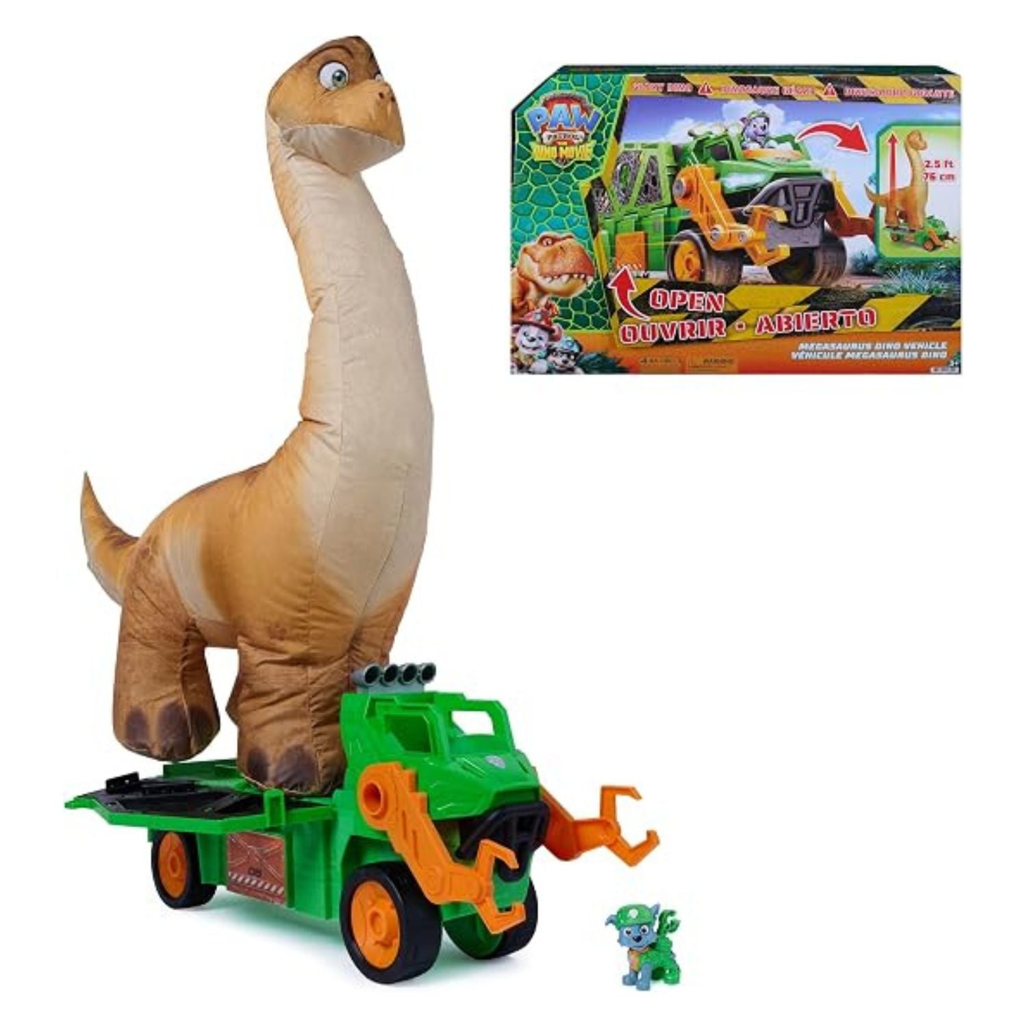 Spin Master - Paw Patrol Dino Movie Megasauro