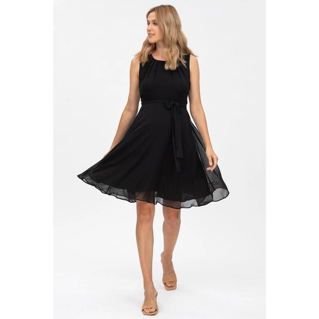 TAMIGI - Abito Premaman in Chiffon Nero