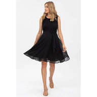 TAMIGI - Abito Premaman in Chiffon Nero