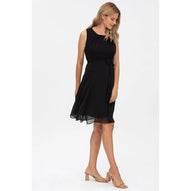 TAMIGI - Abito Premaman in Chiffon Nero
