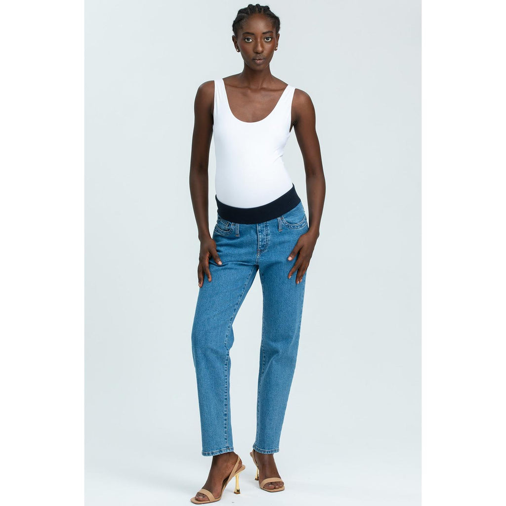 TAPERED JEANS W027 - Jeans Premaman