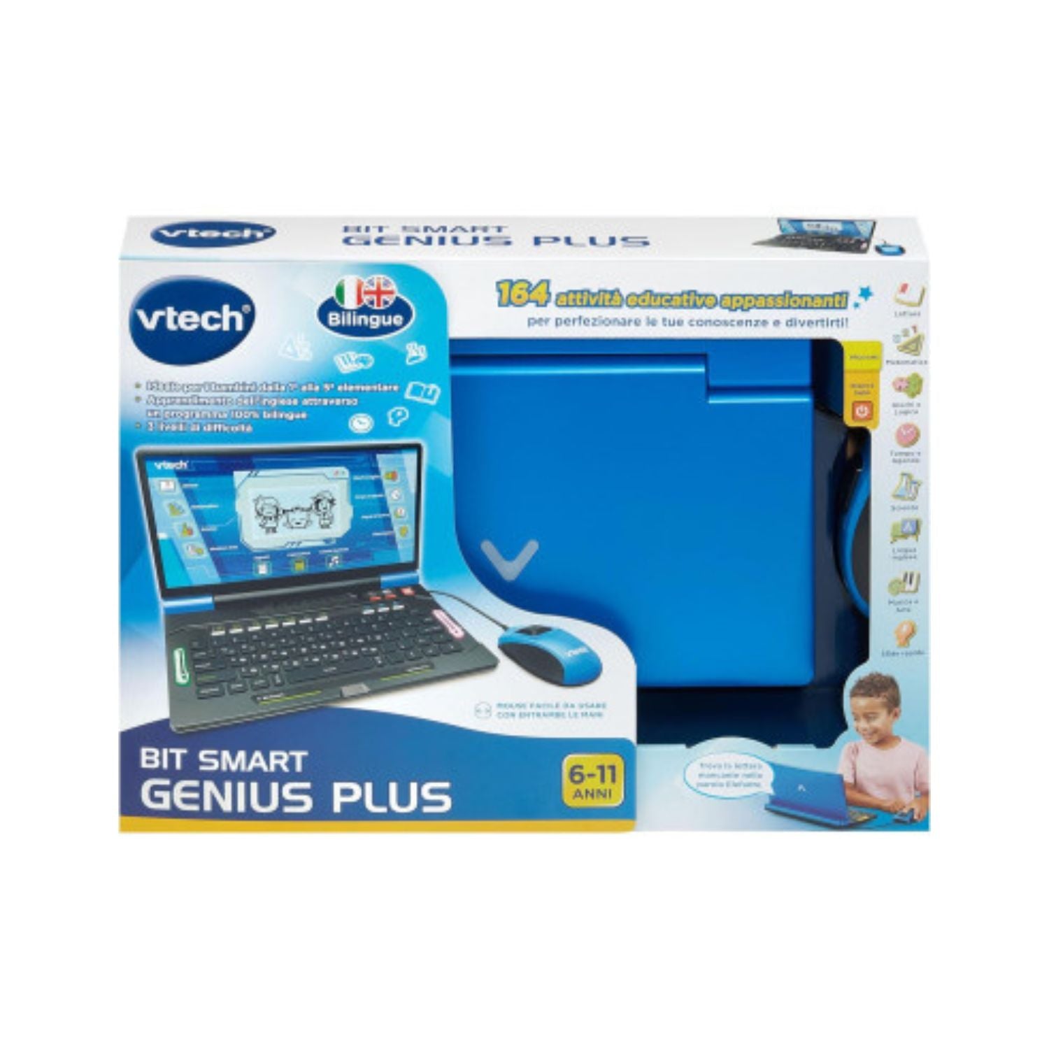 Vtech - Youth Bit Smart Genius Plus Computer Interattivo