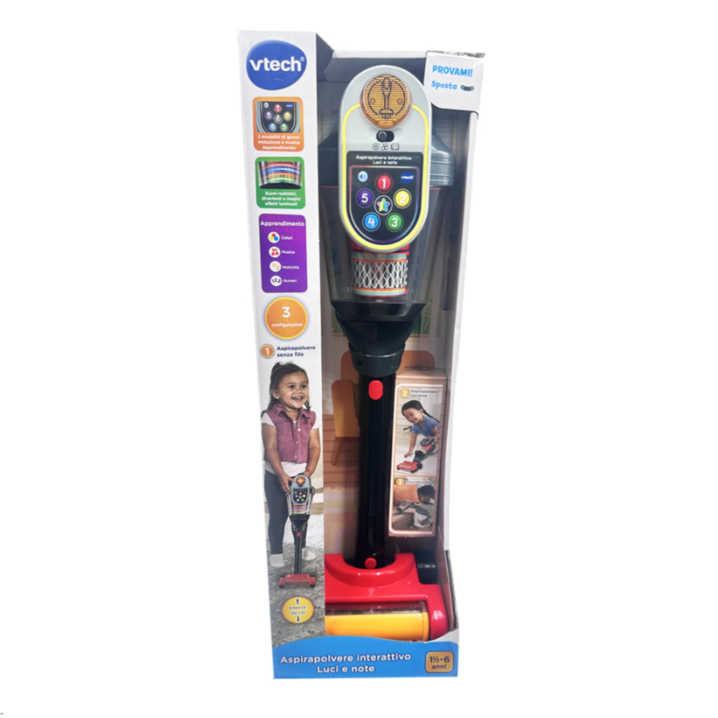Vtech - Aspirapolvere interattivo Luci e note