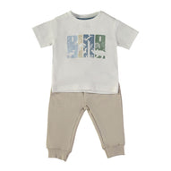 Wonderlife - Completo 2 Pezzi Felpa Manica Corta + Pantalone 162009