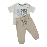Wonderlife - Completo 2 Pezzi Felpa Manica Corta + Pantalone 162009