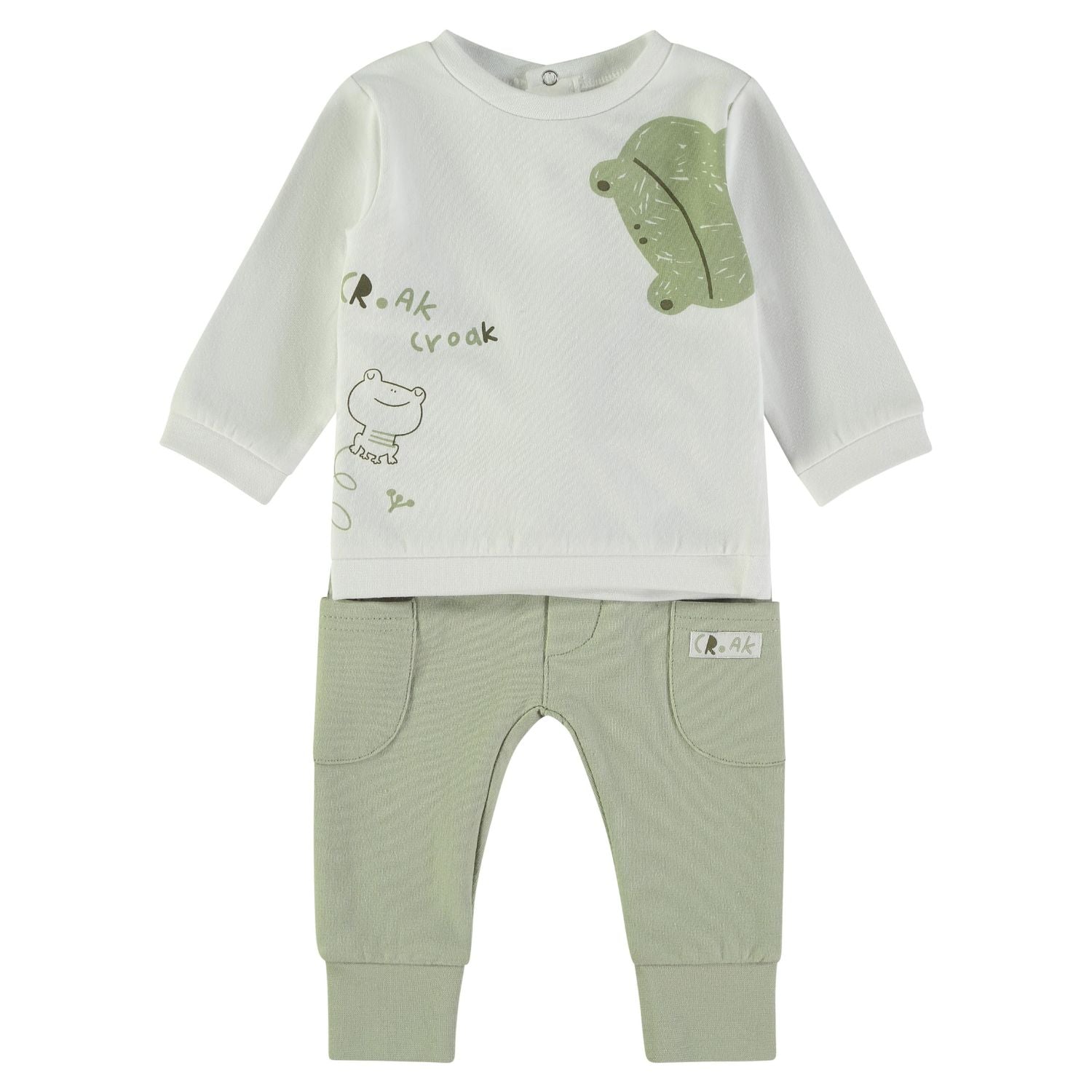Wonderlife - Completo 2 Pezzi Felpa + Pantaloni Kaki 160065