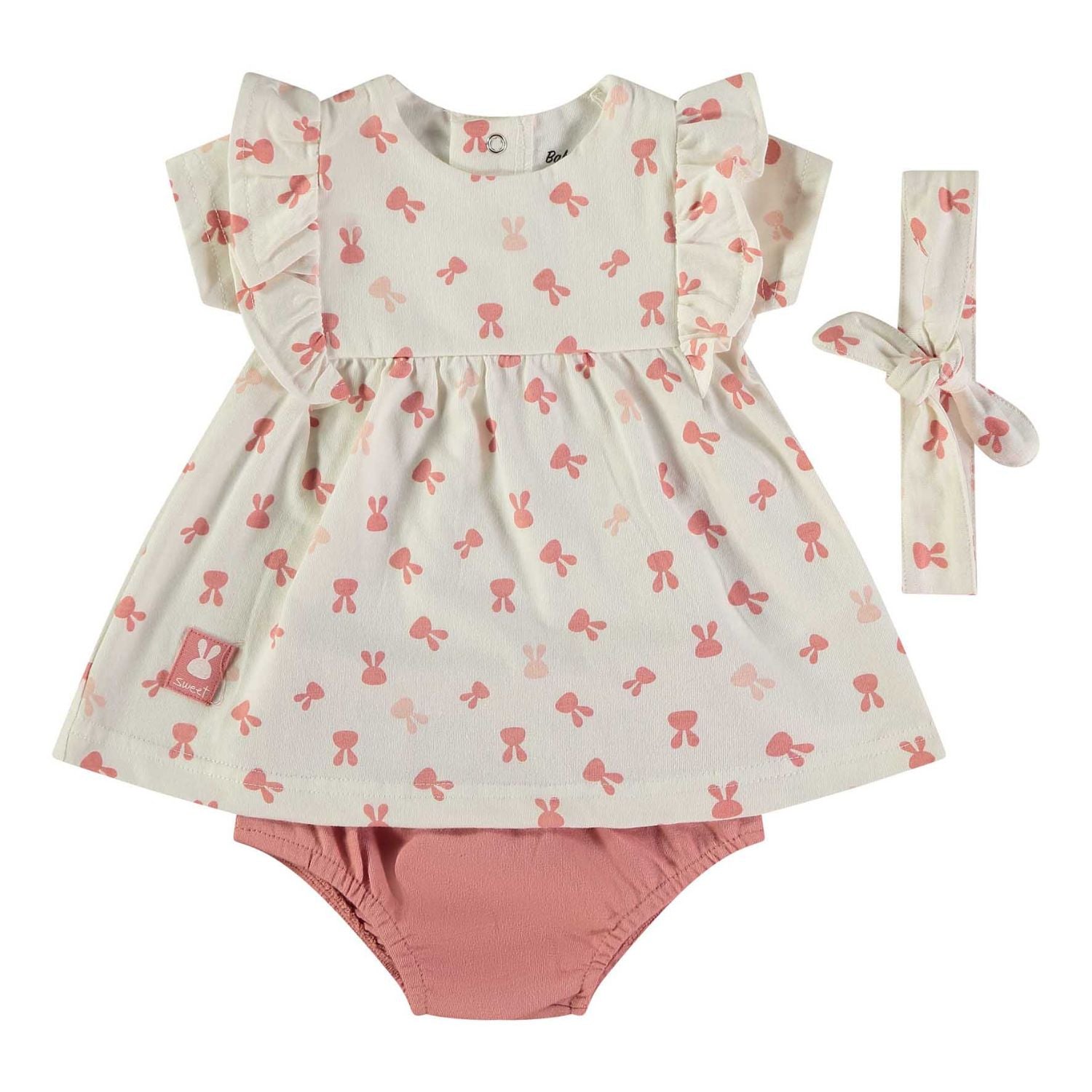 Wonderlife - Completo Vestito Con Mutandina e Cintura Rosa 160443