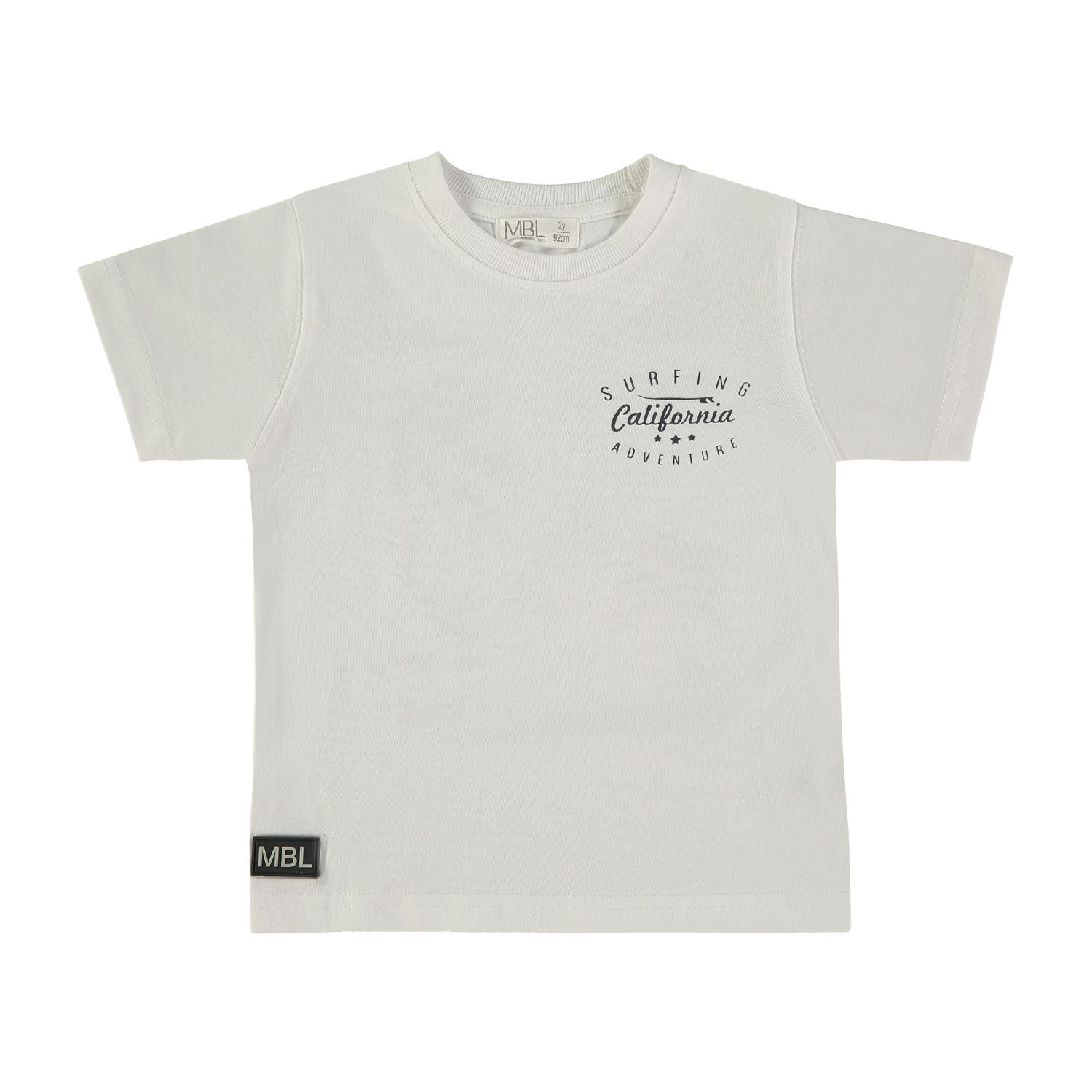 Wonderlife - Maglia Manica Corta Bianca Surfing California 162450