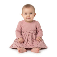Wonderlife - Abito Rosa Antico In Maglia E Gonna Per Neonati e Bambini 261015-I