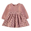 Wonderlife - Abito Rosa Antico In Maglia E Gonna Per Neonati e Bambini 261015-I